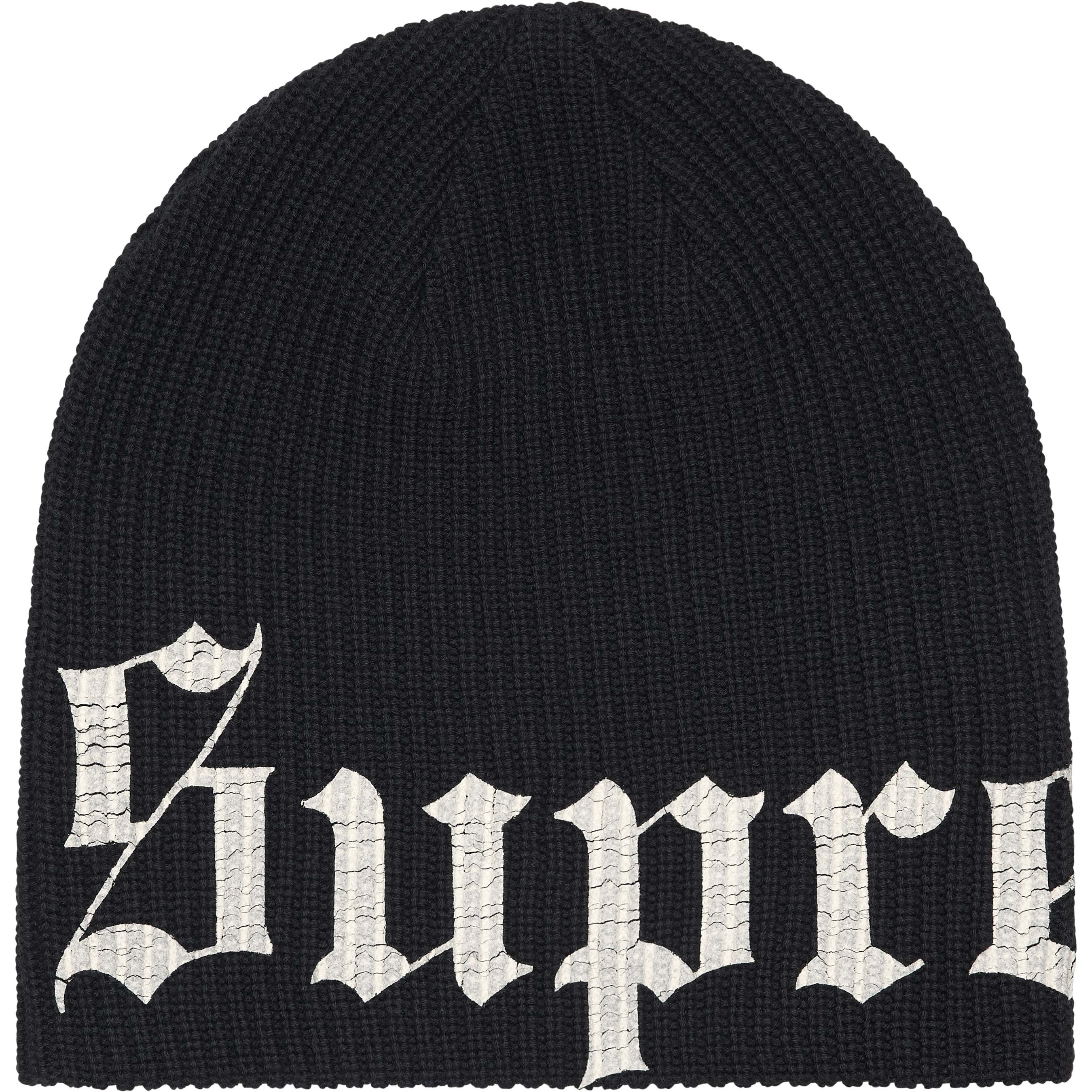 Old English Printed Beanie view 10